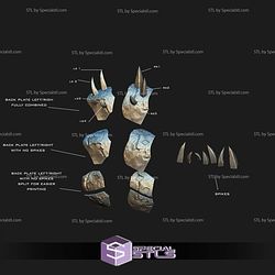 Cosplay STL Files Garruk Body Armor