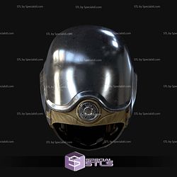 Cosplay STL Files Helldivers 2 Hell Bent Helmet