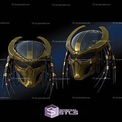 Cosplay STL Files Predator Samurai Era Helmet