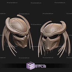 Cosplay STL Files Predator Samurai Era Helmet