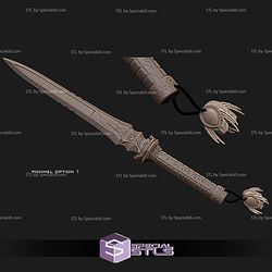 Cosplay STL Files Predator Short Sword