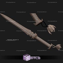 Cosplay STL Files Predator Short Sword