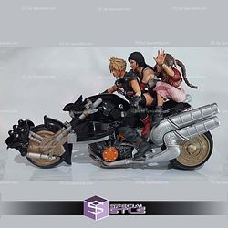 Final Fantasy Hardy Daytona Cloud Tifa Aerith 3D Printer Files