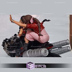Final Fantasy Hardy Daytona Cloud Tifa Aerith 3D Printer Files