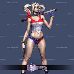 Harley Quinn Bat and Gun 3D Printer Files