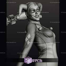 Harley Quinn Clown New Version 3D Printer Files