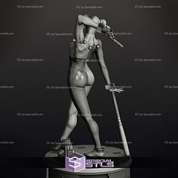 Harley Quinn Clown New Version 3D Printer Files