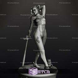 Harley Quinn Clown New Version 3D Printer Files