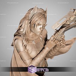 Huntress DC Hero Bust 3D Printer Files