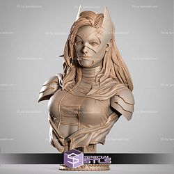 Huntress DC Hero Portrait Bust 3D Printer Files