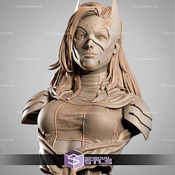 Huntress DC Hero Portrait Bust 3D Printer Files