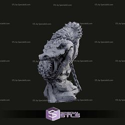 Killer Croc Bust 3D Printer Files