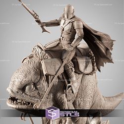Mandalorian on Blurrg 3D Printer Files