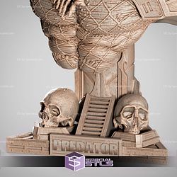 Marvel Predator 2025 Portrait Bust V2 3D Printer Files