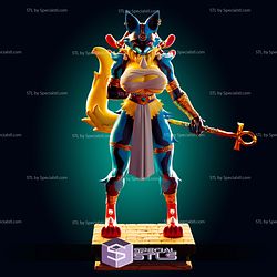 Mega Lucario Thicc 3D Printer Files