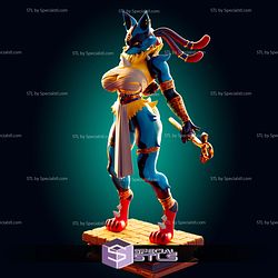Mega Lucario Thicc 3D Printer Files