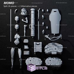 Momo Yaoyorozu Gun Base 3D Printer Files