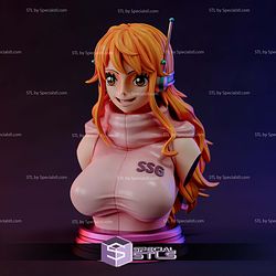 Nami Vegapunk Bust 3D Printer Files