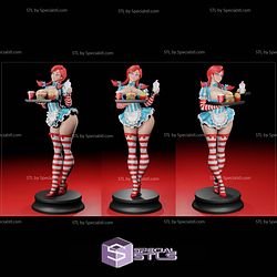 NSFW Collection - Wendys Burger Waitress 3D Printer Files