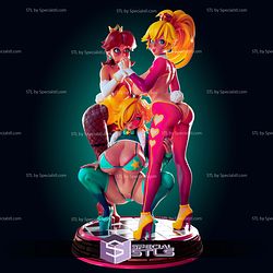 Princess Peach Daisy Rosalina NSFW 3D Printer Files