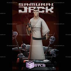 Samurai Jack Stylized V2 3D Printer Files