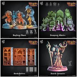 October 2021 Cast n Play Miniatures