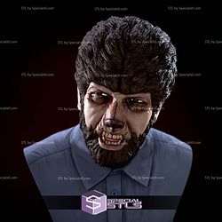 The Wolf Man 1941 Bust 3D Printer Files