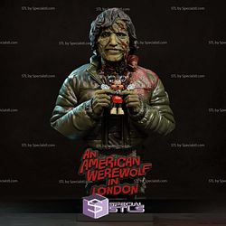 The Zombie Friend Bust 3D Printer Files