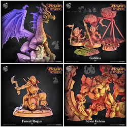 October 2021 Cast n Play Miniatures