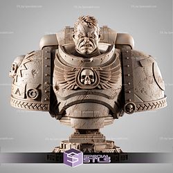 Titus Space Marine Portrait Bust 3D Printer Files