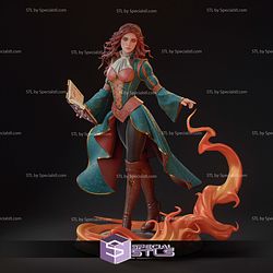 Triss Merigold The Witcher 1-8 3D Printer Files