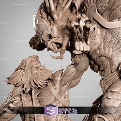 Weapon X vs Predator Diorama 3D Printer Files