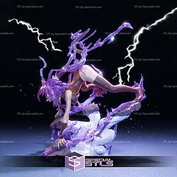 Yoruichi Bleach Purple 3D Printer Files