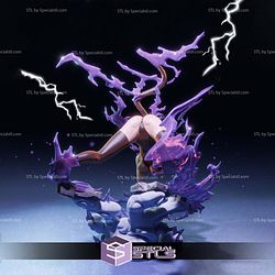 Yoruichi Bleach Purple 3D Printer Files