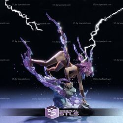 Yoruichi Bleach Purple 3D Printer Files