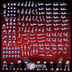 Absurdly Big Package Traitors Builder STL Miniatures