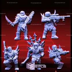 Absurdly Big Package Traitors Builder STL Miniatures