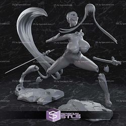 Akiyama Rinko Taimanin 3D Printer Files