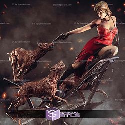 Alice Resident Evil Zombie Dog 3D Printer Files