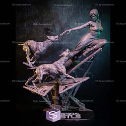 Alice Resident Evil Zombie Dog 3D Printer Files