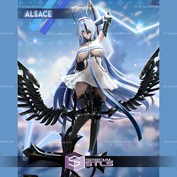 Alsace Azur Lane 3D Printer Files