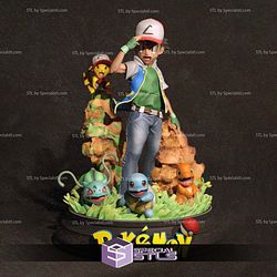 Ash and the Pokemon 3D Printer Files