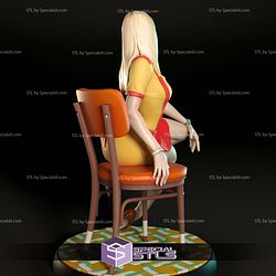 Caroline Channing Two Broke Girls 3D Printer Files