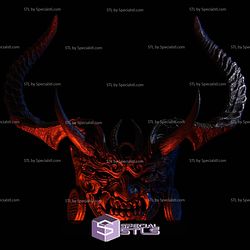 Cosplay STL Corrupted Tenjin Life Size Wearable Mask