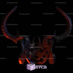 Cosplay STL Corrupted Tenjin Life Size Wearable Mask