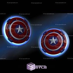 Cosplay STL Files Captain America Energy Shield