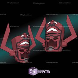 Cosplay STL Files Galactus Comic Style Helmet