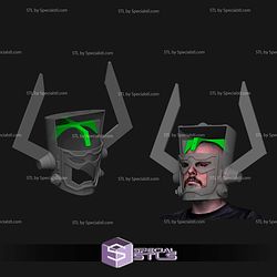 Cosplay STL Files Galactus Comic Style Helmet