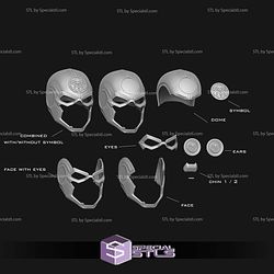 Cosplay STL Files Hydra Helmet Variant