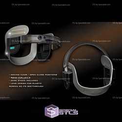 Cosplay STL Files KB Visor Skeleton Crew